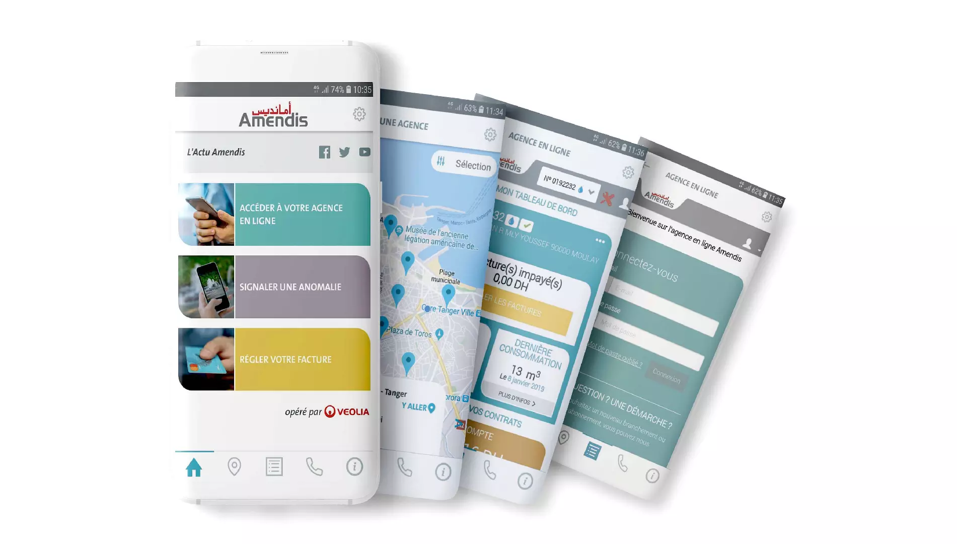 Application mobile Amendis