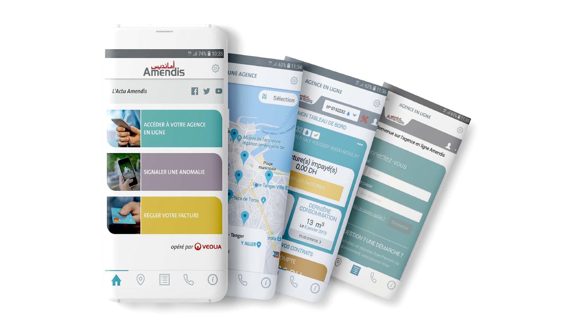 Application mobile Amendis