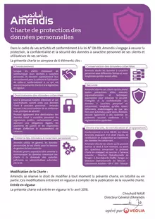 Charte protection des données